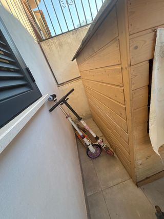 Casita de madera para niños