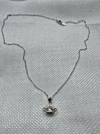 Collar Estrella y Planeta Plata S925