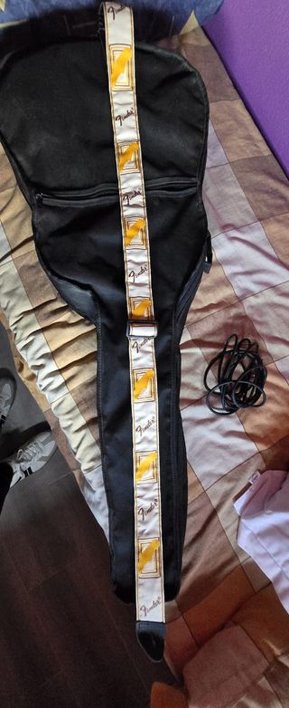 Guitarra Acústica Negra