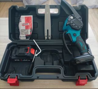Mini Motosierra Eléctrica con Batería