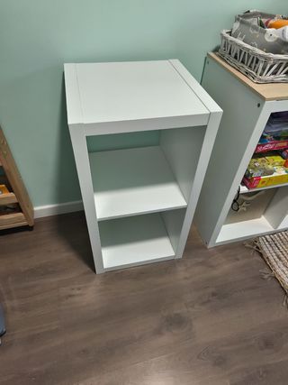Estantería Kallax Ikea 2 cubos