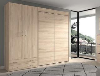 CAMA ABATIBLE CON ARMARIO XPL