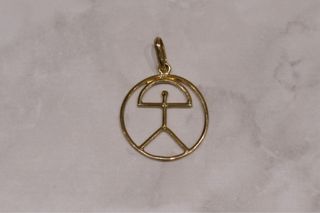 COLGANTE INDALO, ORO 18K/0.8g