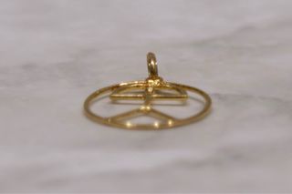 COLGANTE INDALO, ORO 18K/0.8g