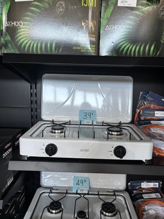 Cocina Portátil 2 Fuegos en oferta desde