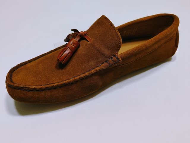 Mocasines Adolfo Domínguez piel cosidos a mano