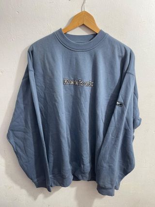¡¡OFERTA!! Talla XL Sudadera Reebok Vintage Azul