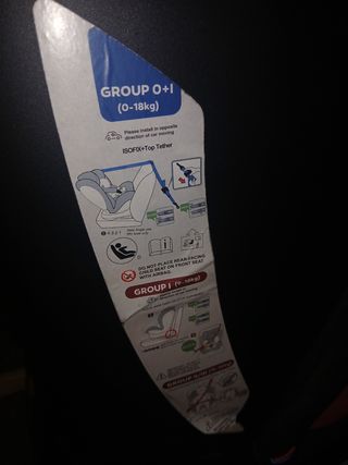 Silla de coche infantil 0-18kg