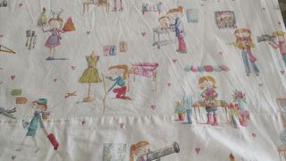 Sábana cuna Zara Home profesiones niña 100*150 cm