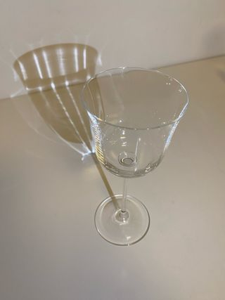 Set 6 calici da vino in cristallo