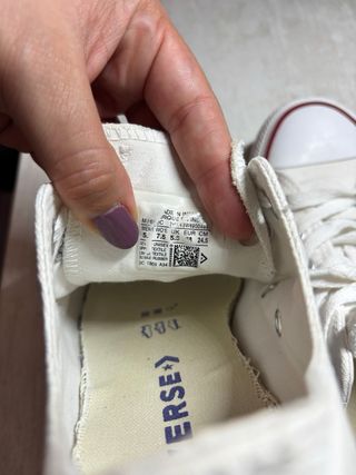 Converse Blancas Talla 38