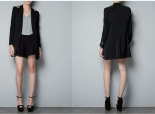 Americana levita pinchos de Zara