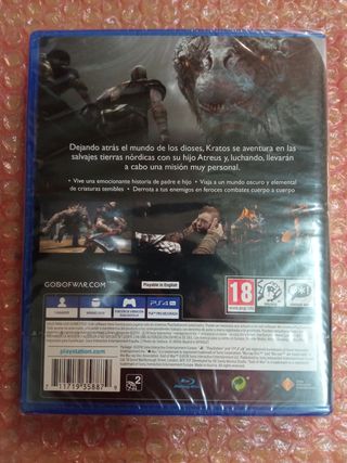 GOD OF WAR PS4 PRECINTADO