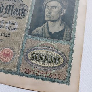 Billete Alemán 10.000 Mark 1922