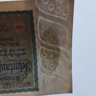 Billete Alemán 10.000 Mark 1922