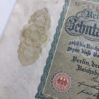 Billete Alemán 10.000 Mark 1922