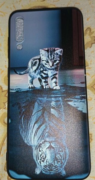 Cover per Samsung A70 nero
