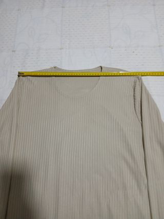 Jersey mujer beige talla única