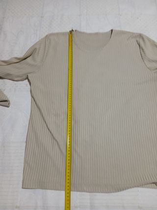 Jersey mujer beige talla única