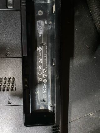 Portátil HP Compaq Negro para piezas