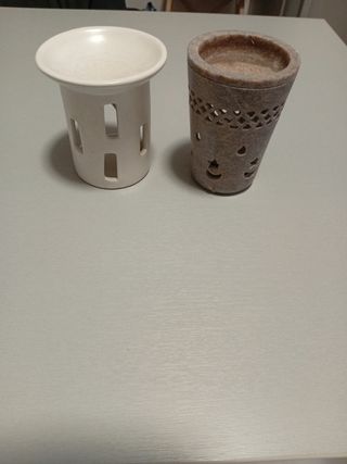 Brucia essenze in ceramica e pietra