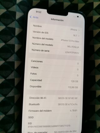 iPhone 13 Pro Max Gris