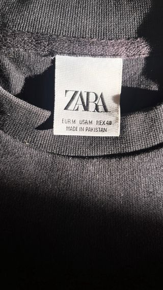 Sudadera Zara bicolor