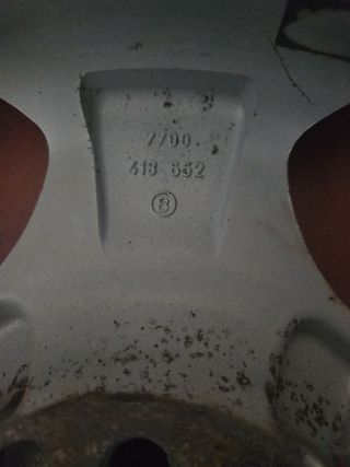 Llantas de aleación Renault (4 unidades)