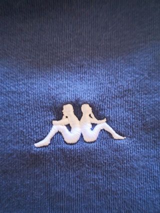 Sudadera vintage azul marino. 