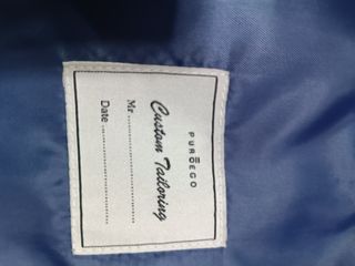 Traje de chaqueta azul Puroego