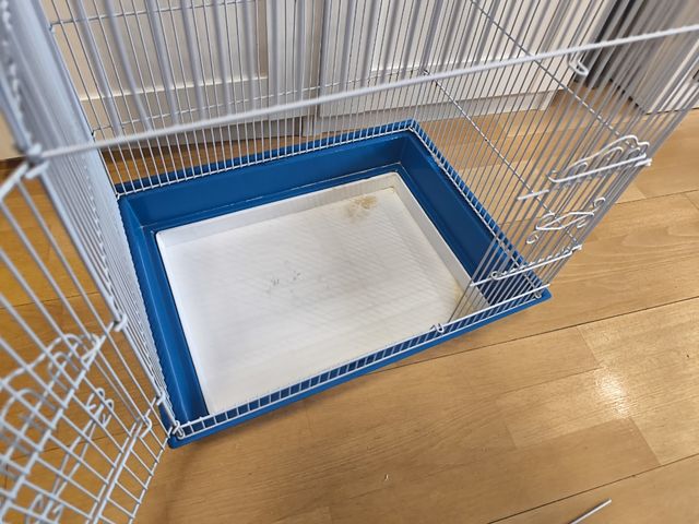 Jaula grande para pájaros con bandeja extraíble