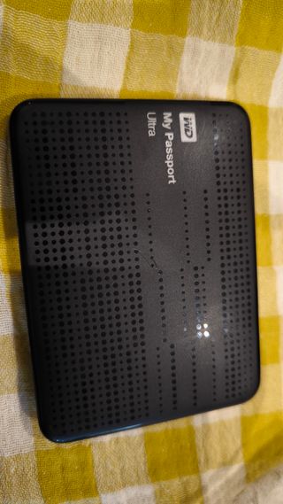 Disco Duro Portátil WD 1TB Ultra Negro+funda soft