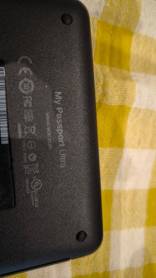 Disco Duro Portátil WD 1TB Ultra Negro+funda soft