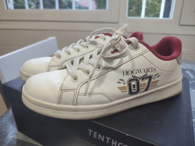 Zapatillas Blancas Harry Potter Hogwarts 07