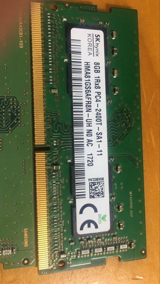 2x 8GB DDR4 SODIMM Portátil RAM