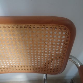 Silla Cesca Italiana Madera y Metal