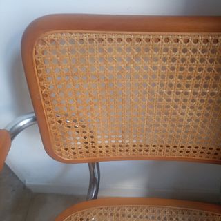 Silla Cesca Italiana Madera y Metal