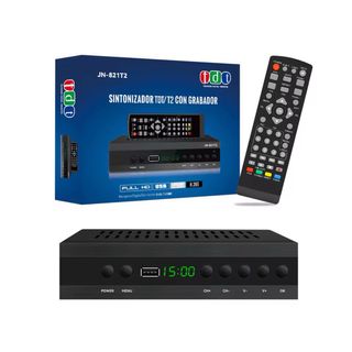 Sintonizador TDT/T2 con Grabador JN-821T2 nuevo