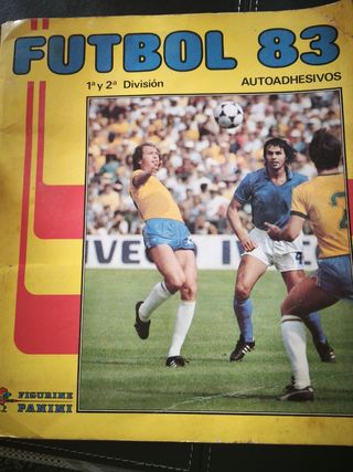 Álbum Fútbol 83 Panini Completo