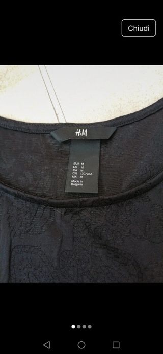 Vestito tubino H&M nero