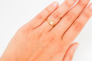 Anillo Oro 18K con Perla