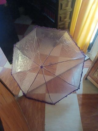 Paraguas con corazones
