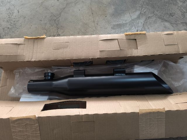 Colas de escape Khrome Werks Slash down Harley