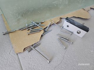 Puerta de cristal templado 218cm