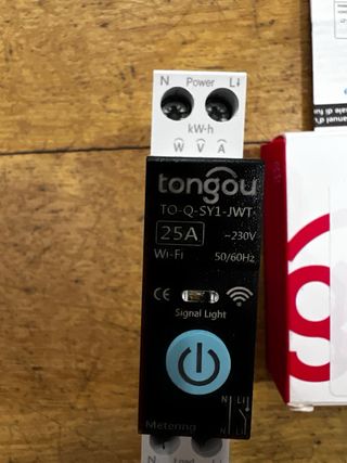 Tongou TO-Q-SY1-JWT Medidor Energia Wifi 25A