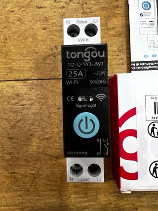 Tongou TO-Q-SY1-JWT Medidor Energia Wifi 25A
