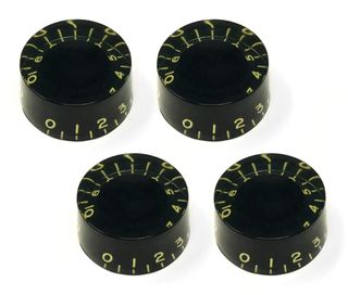 4 KNOBS POTENCIOMETROS para Guitarra o Bajo NUEVOS