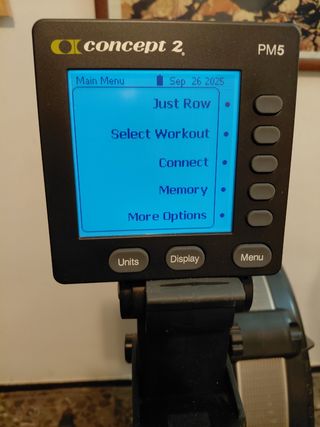 Concept 2 RowErg PM5 Remo en perfecto estado