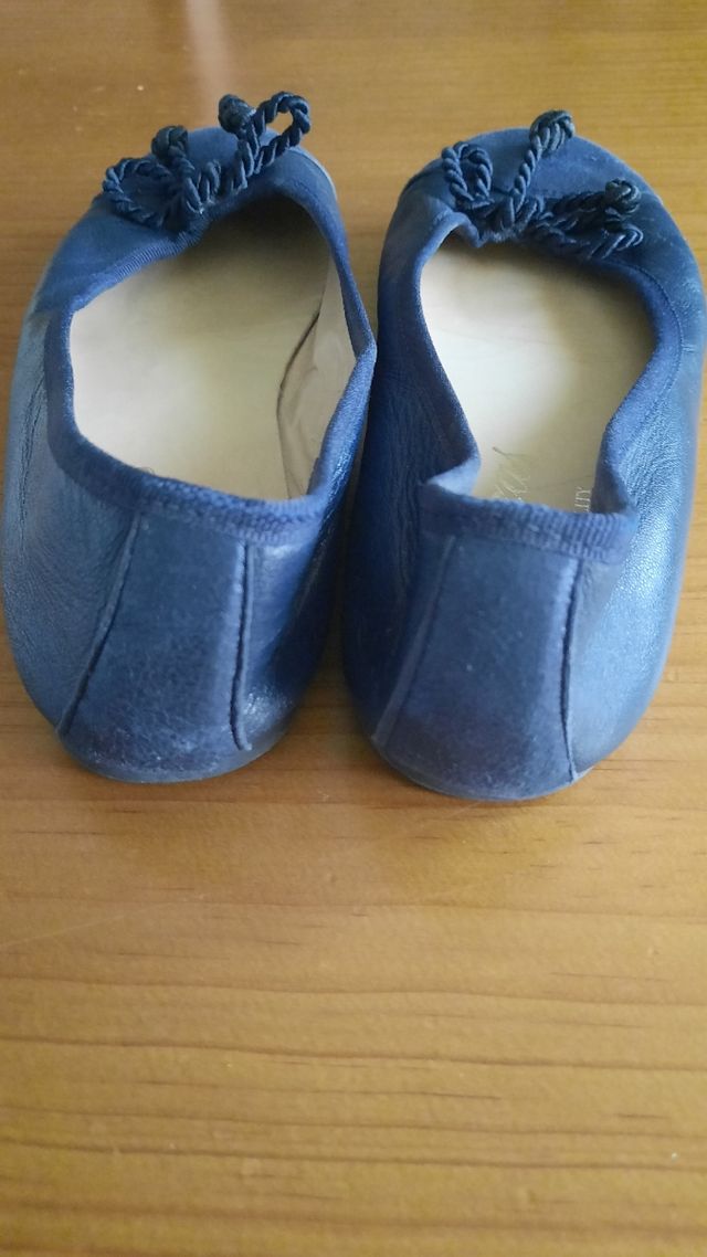 Sapatos de menina Tizzas azul marinho tamanho 33