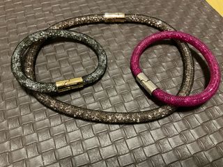 Gargantilla y pulseras Swarovski originales